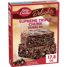 Betty Crocker Supreme Triple Chunk Brownie Mix 505g 1Pack