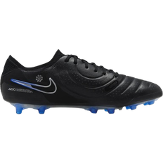 Nike Artificial Grass (AG) - Men Soccer Shoes Nike Tiempo Legend 10 Elite AG - Black/Hyper Royal/Chrome