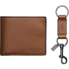 Coach Boxed 3 In 1 Wallet Gift Set - Dark Saddle