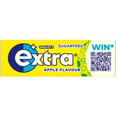 Wrigley's Extra Apple Flavour Sugarfree Chewing Gum 14g 10st