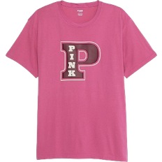 PINK Tops PINK Campus Tee - Red Violet