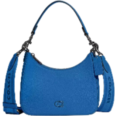 Coach Hobo Crossbody with Signature Canvas - Blueberry