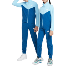 Nike Tracksuits Children's Clothing Nike Big Kid's Sportswear Tracksuit - Aquarius Blue/Court Blue/White