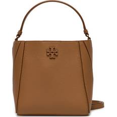 Tory Burch Women Bucket Bags Tory Burch Women's Mcgraw Small Bucket Bag Tiramisu Brown