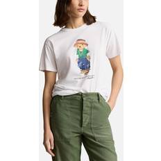 Polo Ralph Lauren Women T-shirts Polo Ralph Lauren Beach Bear Cotton-Jersey T-Shirt