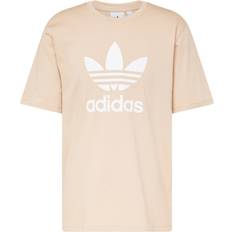 Beige - Herren T-Shirts Adidas adicolor Trefoil T-Shirt