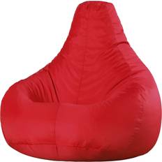 Bean Bag Bazaar Recliner Gaming Red Sitzsack