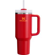 Red Travel Mugs Stanley Quencher H2.0 FlowState Travel Mug 40fl oz