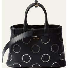 Prada Handbags Prada Buckle medium leather bag with appliqués