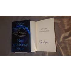 Neil deGrasse Tyson Starry Messenger Signed Edition Book