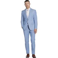 Men - Polyester Coats Tommy Hilfiger Men's Modern-Fit Cotton Sport Coat Blue 39R