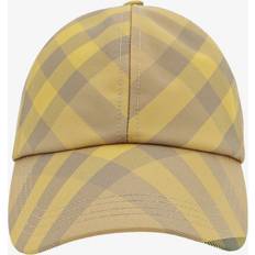 Women - Yellow Jeans Alexander McQueen Bias Check Woman Yellow Hats