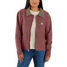 Clothing Carhartt Women's Women's Re-Engineered Rugged Flex Loose Fit Canvas Detroit Jacket Apple Butter