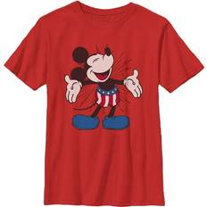 Children's Clothing Disney Sold by: Top Tees Apparel, Boy & Friends Retro American Flag Shorts Graphic T-Shirt