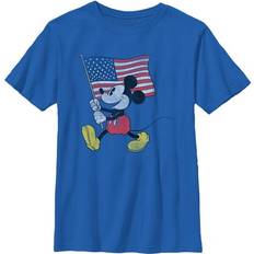 Children's Clothing Fifth Sun Sold by: Top Tees Apparel, Boy Mickey & Friends Retro American Flag March Graphic T-Shirt