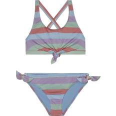 Blue - Women Bikini Sets Splendid 2pc Knot Front Bikini Set Blue