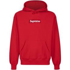 Red - Unisex Sweaters Supreme Box Logo Hooded Sweatshirt "FW 23"