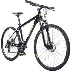 Nishiki Anasazi Hybrid Bike - Black/Gray/Yellow2 Men's Bike