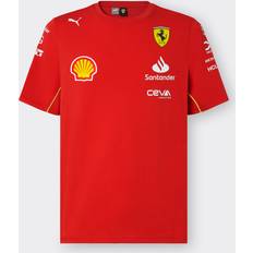 T-skjorte Puma Scuderia Ferrari 2024 Replica Collection Team T-Shirt Men, Burnt Red