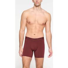 SKIMS Red Men's Underwear SKIMS Mens 5" Boxer Brief Red Stretch