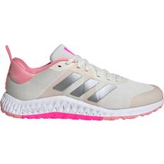 Adidas Women Gym & Training Shoes Adidas Everyset W - Chalk White/Iron Metallic/Lucid Pink