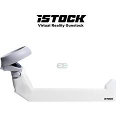 VR - Virtual Reality Meta Istock vr gunstock compatible with quest 2 & 3 & pro & hp reverb g2 White