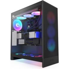 Kabinetter NZXT H7 Flow RGB 2024 Mid Tower Case - Black