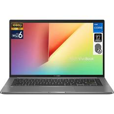 ASUS Intel Core i7 - USB-C Laptops ASUS VivoBook S14 14.0" FHD (1920x1080) Display (Intel i7-1165G7 8GB RAM 512GB SSD Intel Iris Xe, Backlit KB 2 Thunderbolt 4 Fingerprint WiFi 6 BT 5.2 Webcam Win 11 Home) w/Hub
