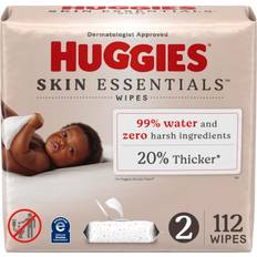 Huggies Skin Essentials Baby Wipes 112ct 2pk