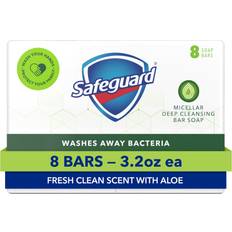 Bar Soaps Safeguard Bath Bar Soap, Fresh Clean Scent with Aloe, 3.2