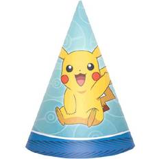 Party Hats Amscan Pokémon Birthday Party Hats, 8 count