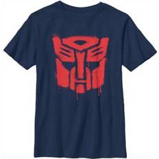 Tops Fifth Sun Transformers Boys 4-7 Drippy Autobot Graphic T-Shirt, Navy Blue