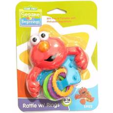 Rattles Sesame Street Elmo Rattle with Rings