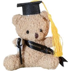 Shein 1pc Plush Graduation Bear With Doctoral Cap, Bachelor Teddy Bear Stuffed Animal, Graduation Gift