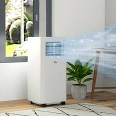 Portable Air Conditioners Homcom Sold by: 8000 BTU Window Portable Air Conditioner with Timer On/Off White
