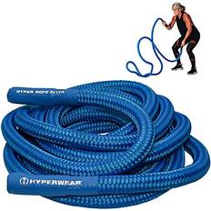 Fitness Jumping Rope Hyperwear Rope ELITE Home Gym Patented Weighted Battle Rope