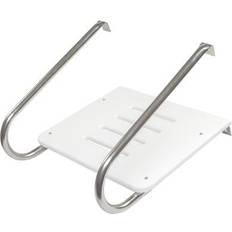 Tarp Frames & Boat Canopies Whitecap 67901 Poly Swim Platform for Boats with Outboards Double Rail