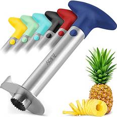 Stainless Steel Choppers, Slicers & Graters Zulay Kitchen Pineapple Slicer Removal Vegetable Chopper