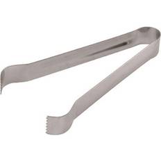 Stainless Steel Ice Tongs TableCraft Stainless-Steel Pom 6" Ice Tong