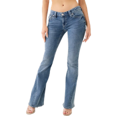 True Religion Big T Horseshoe Wing Flare Jean - Boho