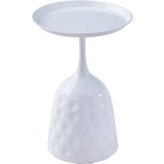Wine Cup White Small Table 15.8"