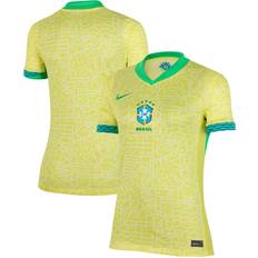 Sports Fan Apparel Nike Brazil 2024 Stadium Home Dri-FIT Football Replica Shirt