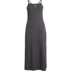 Long Dresses Adidas Women's Originals 3-Stripes Maxi Dress Plus Size - Black
