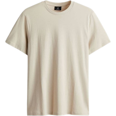 Beige - Herren Oberteile H&M Regular Fit T-shirt - Light Beige