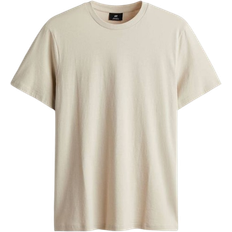 Herren - M Oberteile H&M Regular Fit T-shirt - Light Beige