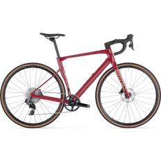 Gravel-Bikes Straßenfahrräder BMC Roadmachine X Two 2024 - Dark Red / Sand Herrenfahrrad