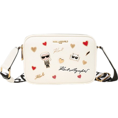 Karl Lagerfeld Handbags Karl Lagerfeld Embellished Maybelle Camera Crossbody Bag - Multi/White