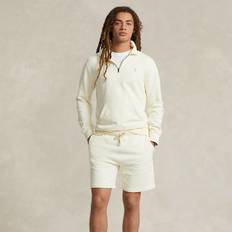 Polo Ralph Lauren Men - White - XXL Shorts Polo Ralph Lauren Men's 6.5-Inch Loopback Fleece Shorts, Cream