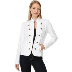 Tommy Hilfiger Women Jackets Tommy Hilfiger Women's Solid Open-Front Band Jacket Brt White