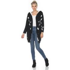 White - Women Coats White Mark Sold by: Walmart.com, Women Long Sleeve Star Hooded Cardigan